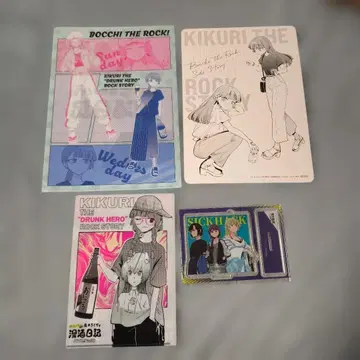 봇치 더 록! 외전 히로이 키쿠리의 심주일기 6 특전 4점 세트