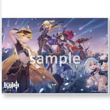 다이토 복권 본점 [ 원신 ] A상 빅 아크릴 보드