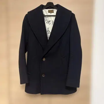 SALTWATER COWBOY 네이비 피 코트