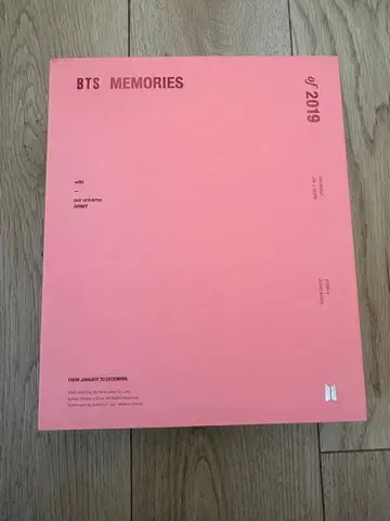 BTS MEMORIES 2019 DVD 세트