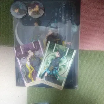 약사의 혼잣말 굿즈 클리어 파이 캔뱃지 & 엽서 마오마오&임시