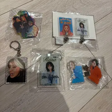 [ 묶음 판매 ] 나카 리이사 RE. 아르이도트 아크릴 키링 헤어핀