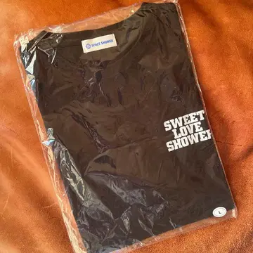 SPACE SHOWER SWEET LOVE SHOWER 티셔츠 L 사이즈