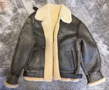 B-3 플라이트 자켓 무스탕 자켓 양가죽 시프스킨