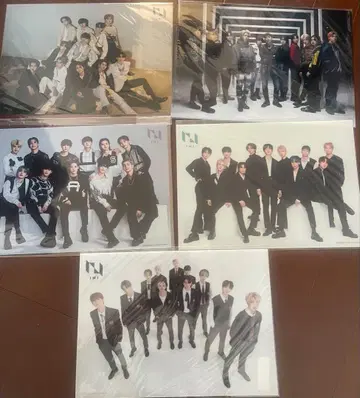 INI 클리어 포스터 & 클리어 파일 5장 세트 미개봉 새상품