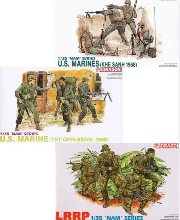 드래곤 1/35 베트남전 U.S. MARINES 테트 케산 LRRP