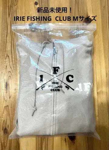 미사용 새상품 IRIE FISHING CLUB 베이지 집업 후드티 M
