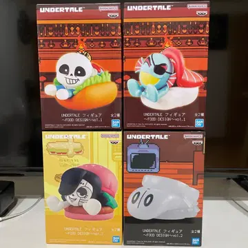 Undertale FOOD DESIGN vol.1 vol.2 피규어