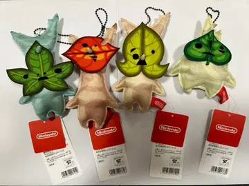 새상품 Nintendo 젤다의 전설 코로그 마스코트 키링 4종 세트