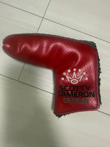 Scotty Cameron 퍼터용 골프헤드커버 빨검