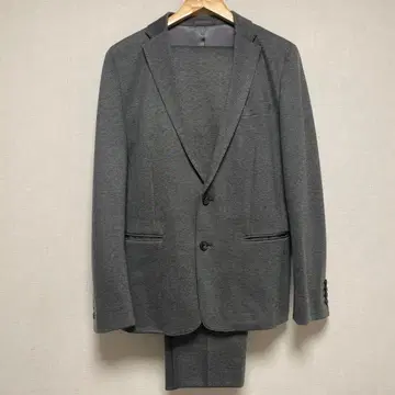 토네이도 마트 그레이 테일러드 자켓, 팬츠 세트 L 사이즈