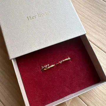 Herlipto Stardust Two-finger Ring