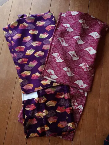 [ 쇼와 빈티지 ] 겉옷 순수 실크 HAORI