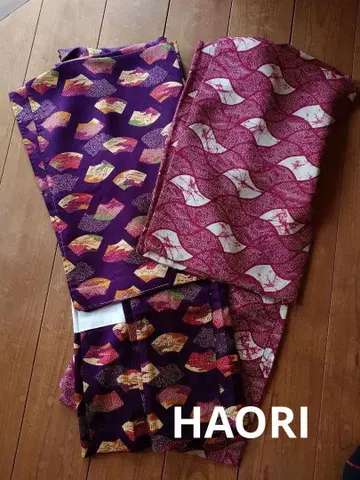 [ 쇼와 빈티지 ] 겉옷 순수 실크 HAORI