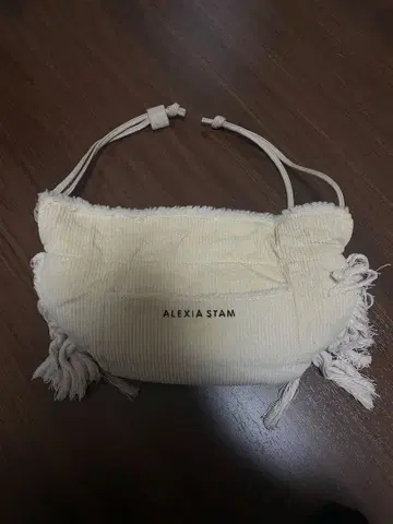 ALEXIA STAM 코듀로이 핸드백