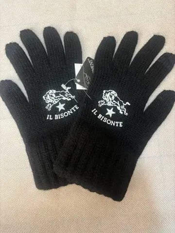 IL BISONTE 장갑 블랙