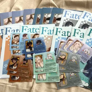 로손 FGO 클리어 파일 클리어 시트 각 전 6종 컴플리트