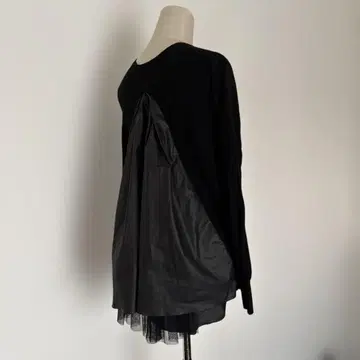 sacai luck 블랙 긴팔 가디건