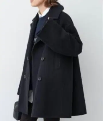 두지엠 클라세 Viclor 하프 코트 네이비