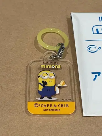 미니언 아크릴 키링 CAFE de CRIE