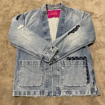새상품급 UNITED ARROWS & SONS 사문 데님 자켓 XS