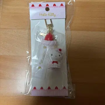 헬로키티 딸기 휘핑 케이크 키링
