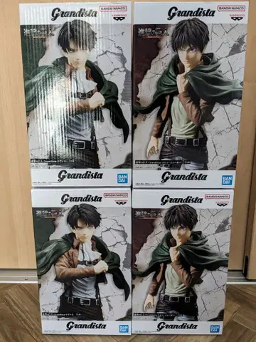 미개봉 Grandista 리바이 엘렌 피규어 4개 세트