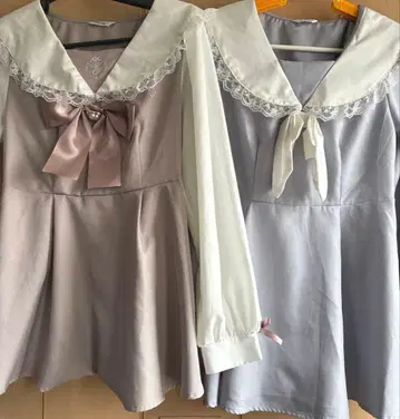 양산형 셋업 팬츠 핑크 스카이블루