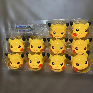 피카츄 포켓몬 10구 라이트 크리스마스 장식