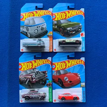 핫휠 4대 세트