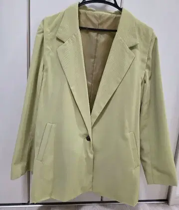 [ miette ] 라임 그린 테일러드 자켓
