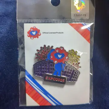 EXPO2025 미야쿠미야쿠 대지붕 반지 핀 배지