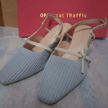 오리엔탈 트래픽 리브 니트 펌프스