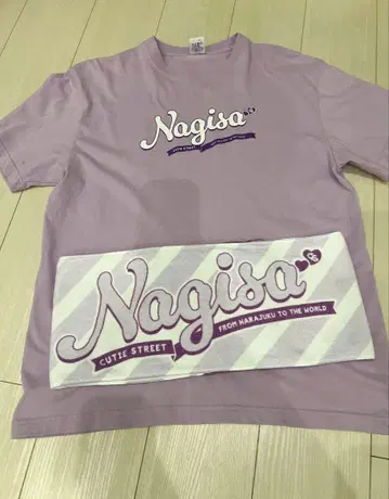 cutiestreet 마나베 나기사 티셔츠 타월 세트