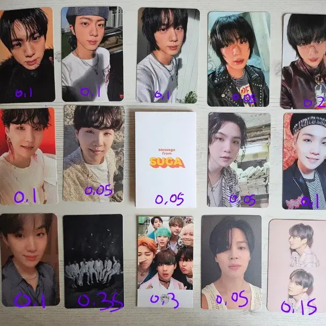 [탈덕처분] 방탄소년단 포카 판매합니다