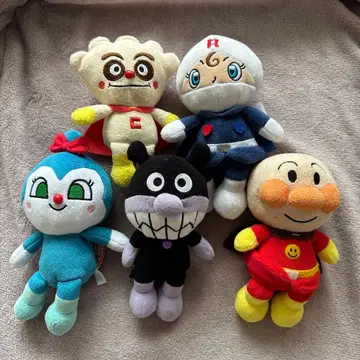 호빵맨 봉제 인형 세트