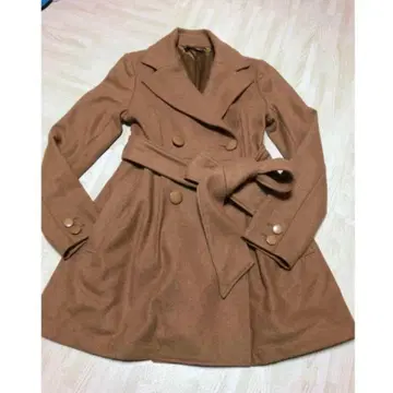 DURAS 여배우 코트 카멜