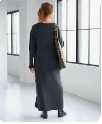 Spick&Span 니트 맥시 원피스