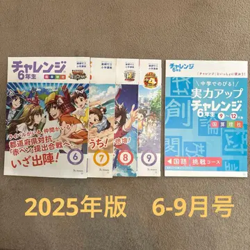 새상품 챌린지 6학년 학습 참고서 세트