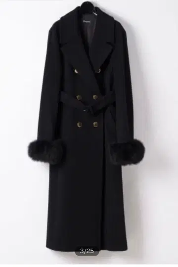 GRACE CONTINENTAL 더블 롱 코트