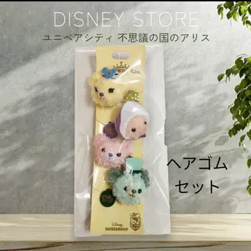 [ 미사용 새상품 ] 유니베어시티 원더랜드 앨리스 머리끈 세트
