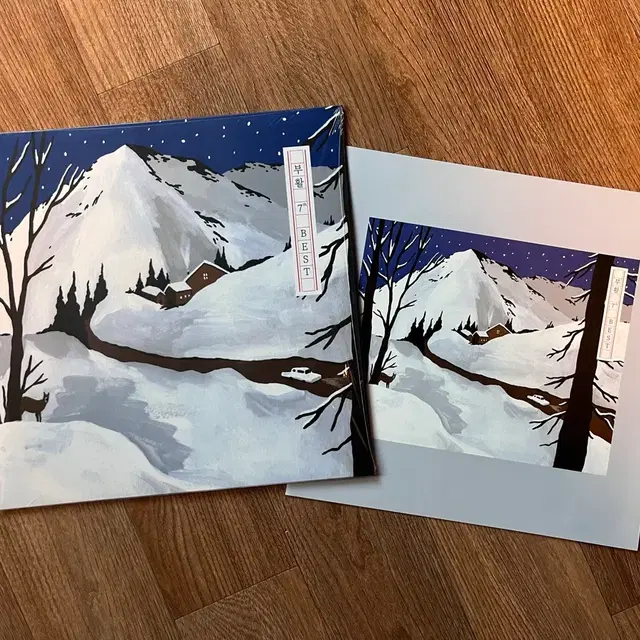 부활 7집 BEST 앨범 LP 레코드