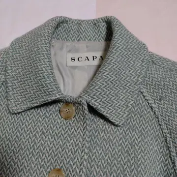SCAPA 트위드 코트