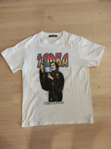 마츠켄 삼바 T셔츠 SAMBA ROCK 락 M 사이즈