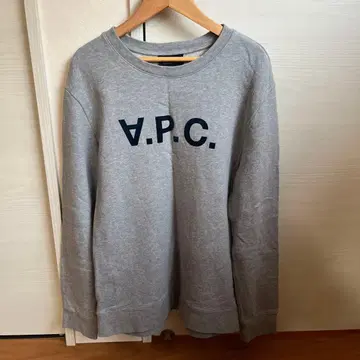 V.P.C. 그레이 크루넥 맨투맨