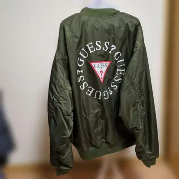 GUESS 자켓 올리브 그린 M 사이즈