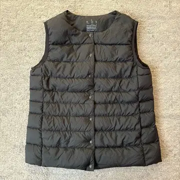 [무인양품] 다운 베스트 이너 다운 베스트 포켓터블