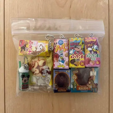 디즈니 가챠가챠 캡슐 토이 모음 8개 세트