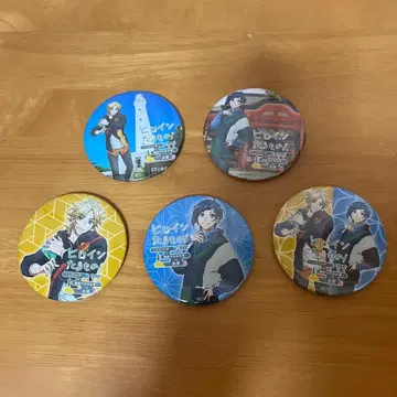 히로인! 캔뱃지 5개