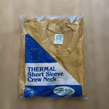 Green Hills 크루넥 서멀 데드스탁